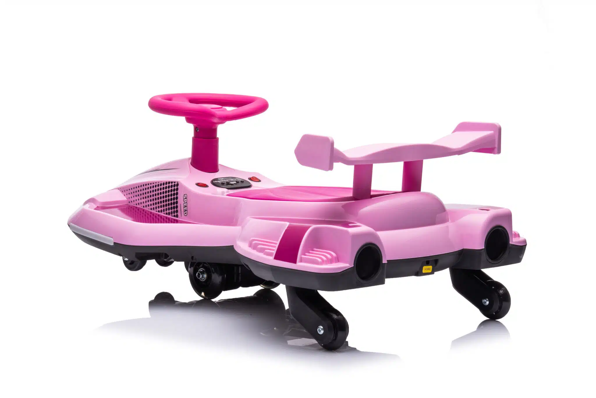 ELEKTRISK RIDE-ON CAR - med vandbaseret røg-effekt, der giver legen et ekstra visuelt element - Billede 8