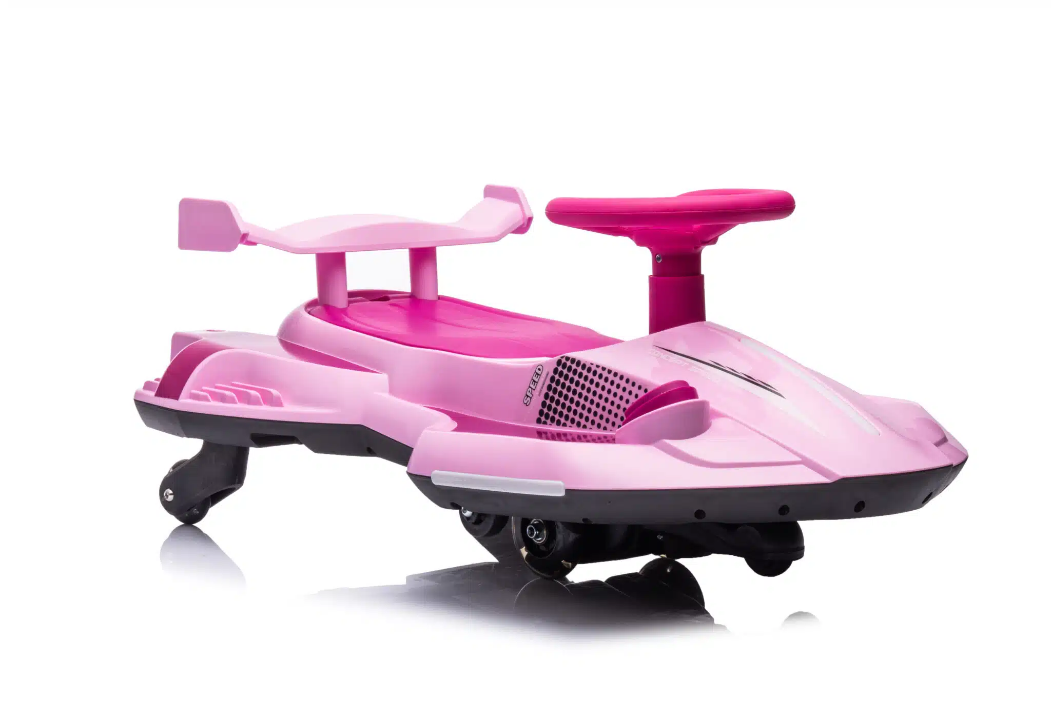 ELEKTRISK RIDE-ON CAR - med vandbaseret røg-effekt, der giver legen et ekstra visuelt element - Billede 3