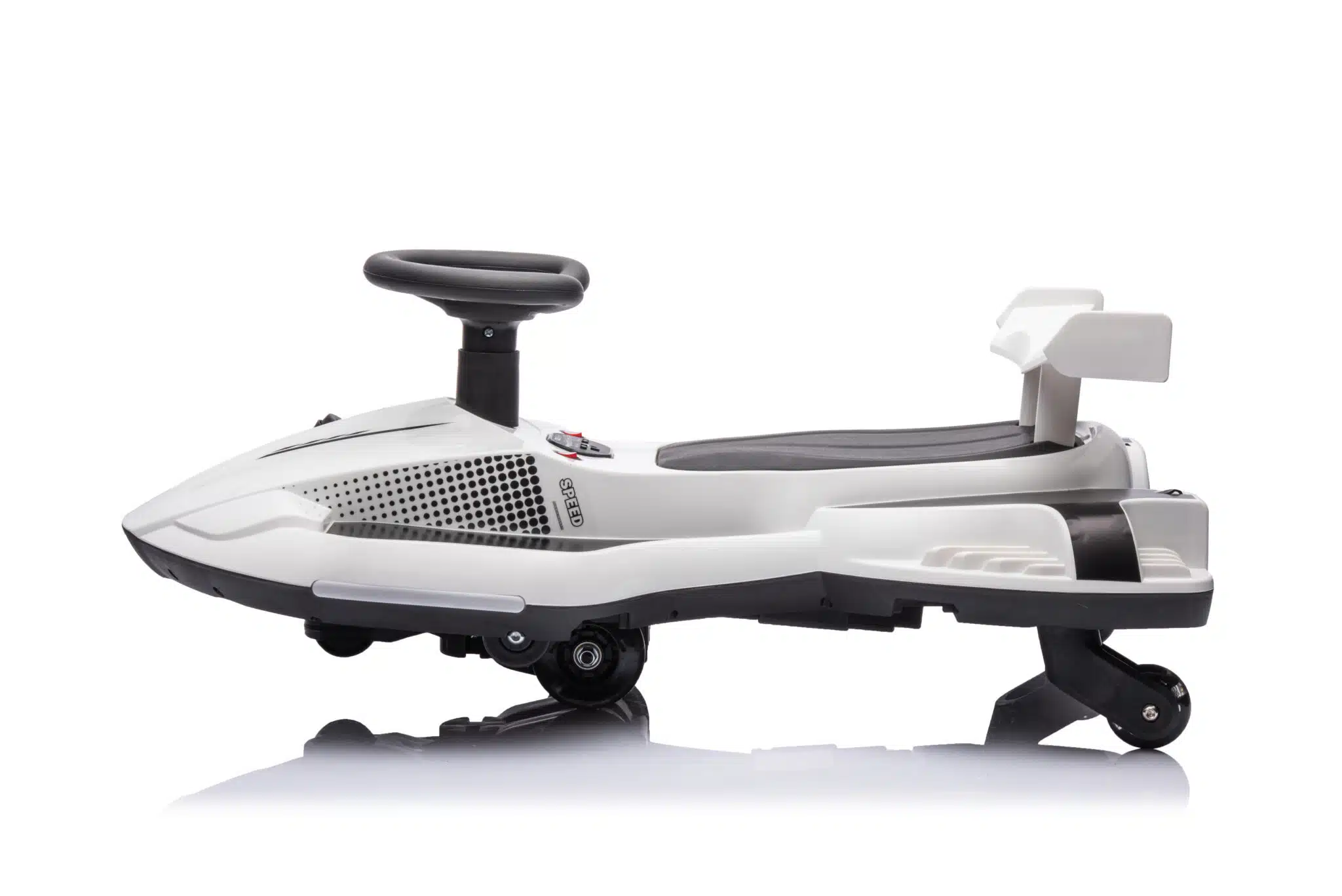 ELEKTRISK RIDE-ON CAR - med vandbaseret røg-effekt, der giver legen et ekstra visuelt element - Billede 7