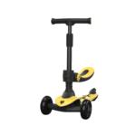 Lamborghini børneløbehjul – 3 PU-hjul med LED-lys & sæde