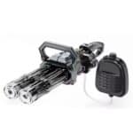 Dobbeltløbet Gatling elektrisk vandkanon - vandleg uden manuel pumpning gør det meget sjover